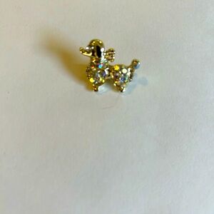 Poodle pin